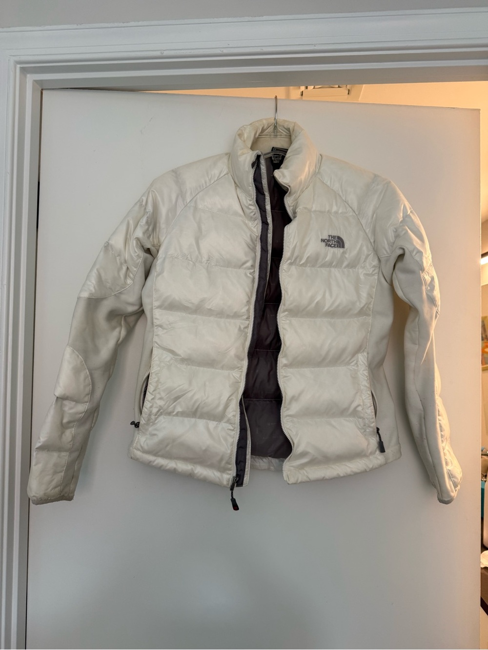 The North Face Women's Cream Down Puffer Jacket